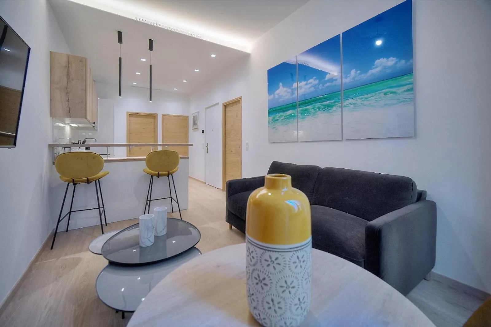 Ideal 2 Pieces Renove Proche Palais 2P1 Cannes 0*,